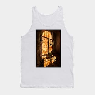 Inside a forgotten church of Panagia Tank Top